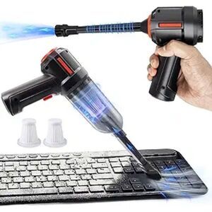 Computer Vacuum Cleaner -  for Keyboard Cleaning -‎ Cordless  - Compressed Air